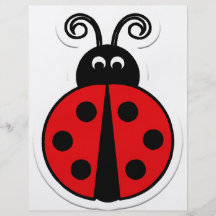 ladybug flyer design