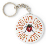 LADYBUG GOOD LUCK CHARM KEYCHAIN
