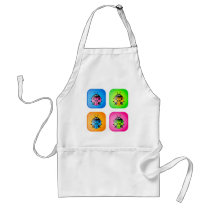Ladybug Icons aprons
