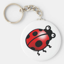 Ladybug Keychains