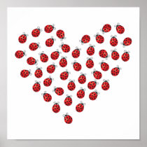 Ladybug Love Heart