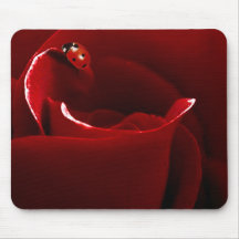 Ladybug Love Mousepads