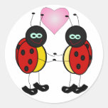 Ladybug Love Sticker