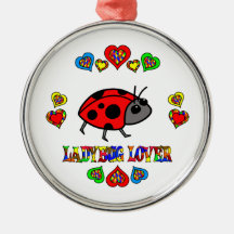 Ladybug Lover Christmas Tree Ornament