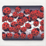 Ladybug mouse pad