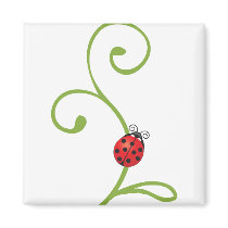 Ladybug on Vine