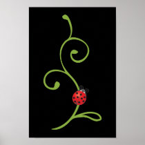 Ladybug on Vine