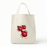 Ladybug Organic Tote Bag