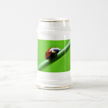 Ladybug photo coffee mugs