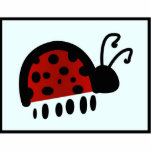 Ladybug photo sculptures