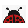 Ladybug post card
