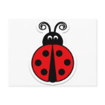 ladybug postcards