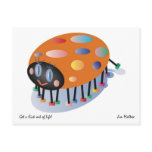 LADYBUG POSTCARD GREETING / JIM MALTESE
