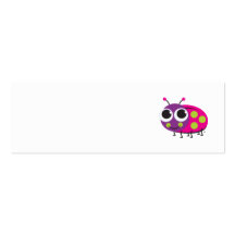Ladybug Profile Card Business Card Template