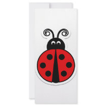 ladybug rack card design