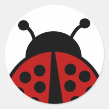 Ladybug stickers