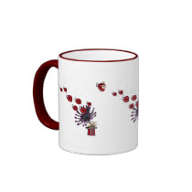 Ladybug Swarm Coffee Mugs