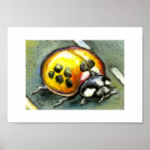 Ladybug taxi print