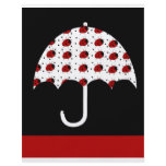 Ladybug Umbrella Design flyers