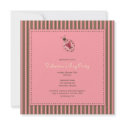 Ladybug :: Valentine's Day Party Invitation