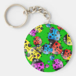 Ladybug Wallpaper Key Chain