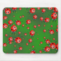 Ladybug Wallpaper mousepads
