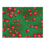 Ladybug Wallpaper Postcards