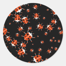 Ladybug Wallpaper Sticker