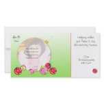 Ladybug Wishes Christmas card photo cards