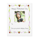 Ladybug wishes Valentines postcard