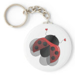 Ladybug with Open Wings Key Chain