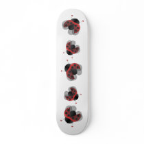 Ladybugs Fly Skateboard Deck