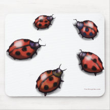 Ladybugs Mouse Mats