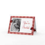 Ladybugs Photo Template Birthday Invitation cards