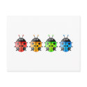 Ladybugs postcards