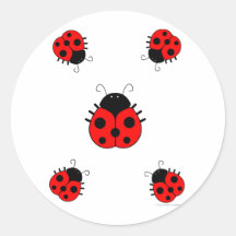 Ladybugs Sticker