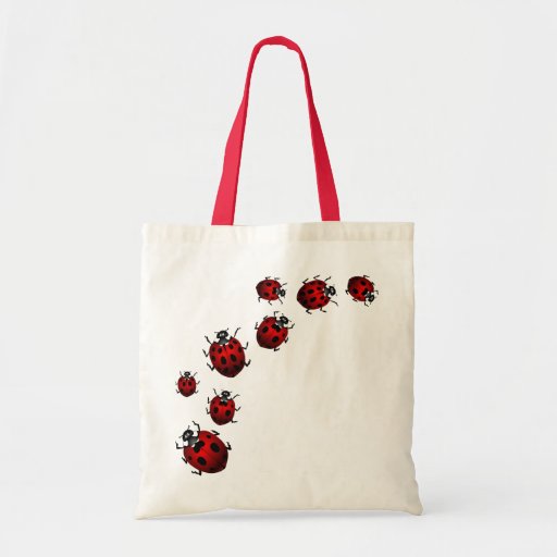 Ladybugs Tote Bag Environmental Ladybugs Tote Bag