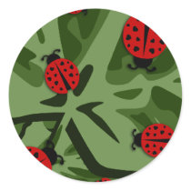 ladybugz. round stickers