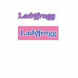 LadyFrogg t-shirts