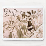 Lady's Banjo Society Mousepad