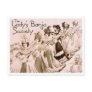 Lady's Banjo Society Postcard