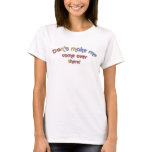 Lady's Mixed Messages Playful Tee t-shirts