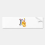 Lafayette Dances the Minuet Bumper Sticker