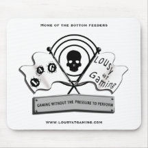 LaG black & white logo mouse pad