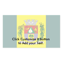 Lagamar Minasgerais Brasil, Brazil flag Business Cards