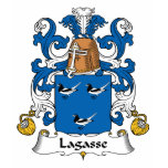 Lagasse Family Crest t-shirts