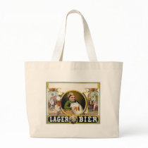 Lager bier tote bag