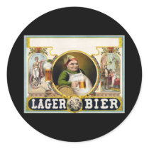 Lager bier stickers