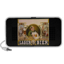 Lager Bier Vintage Advertisement Speaker System
