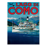 Lago Di Como Italy Vintage Travel Poster Art Postcards